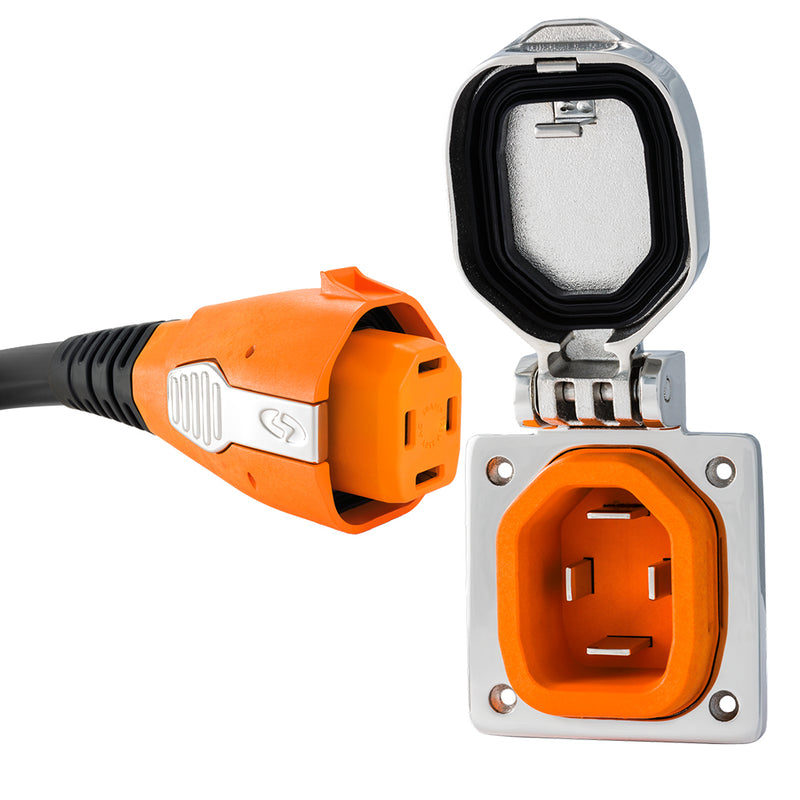 SmartPlug 50 AMP Stainless Steel Combo Kit B50ASSY