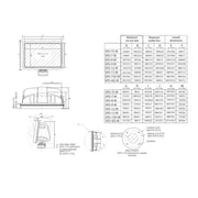 Scanstrut Scanpod Slim Deck Pod  f10 to 12 Display  White SPD12W