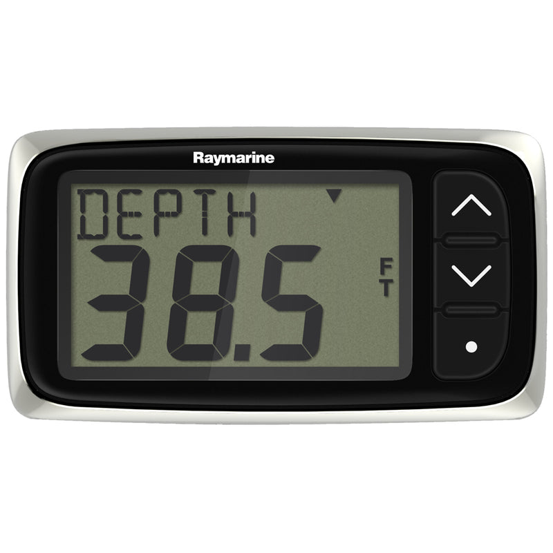 Raymarine i40 Depth Display System wThruHull Transducer E70142