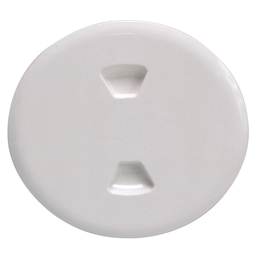 Beckson 5 TwistOut Deck Plate  White DP50W