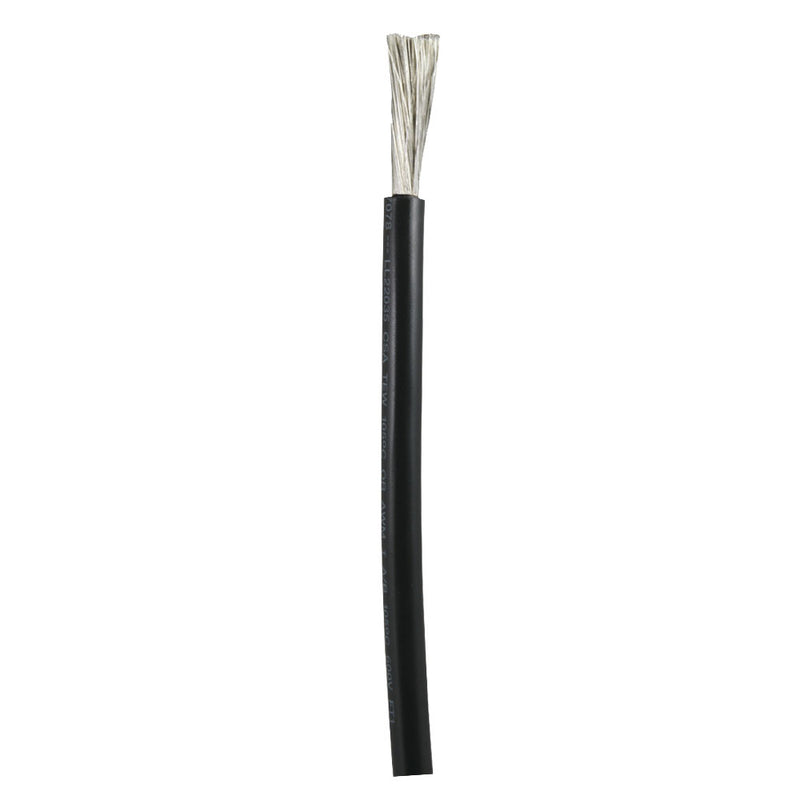 Ancor Black 2 AWG Battery Cable  Sold By The Foot 1140FT