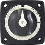 Blue Sea 6010200 Battery Switch Dual Circuit  Black 6010200