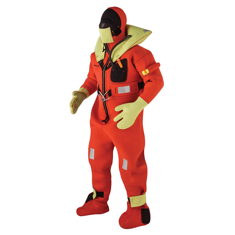 Kent Commerical Immersion Suit  USCGSOLAS Version  Orange  Universal 15410020000413