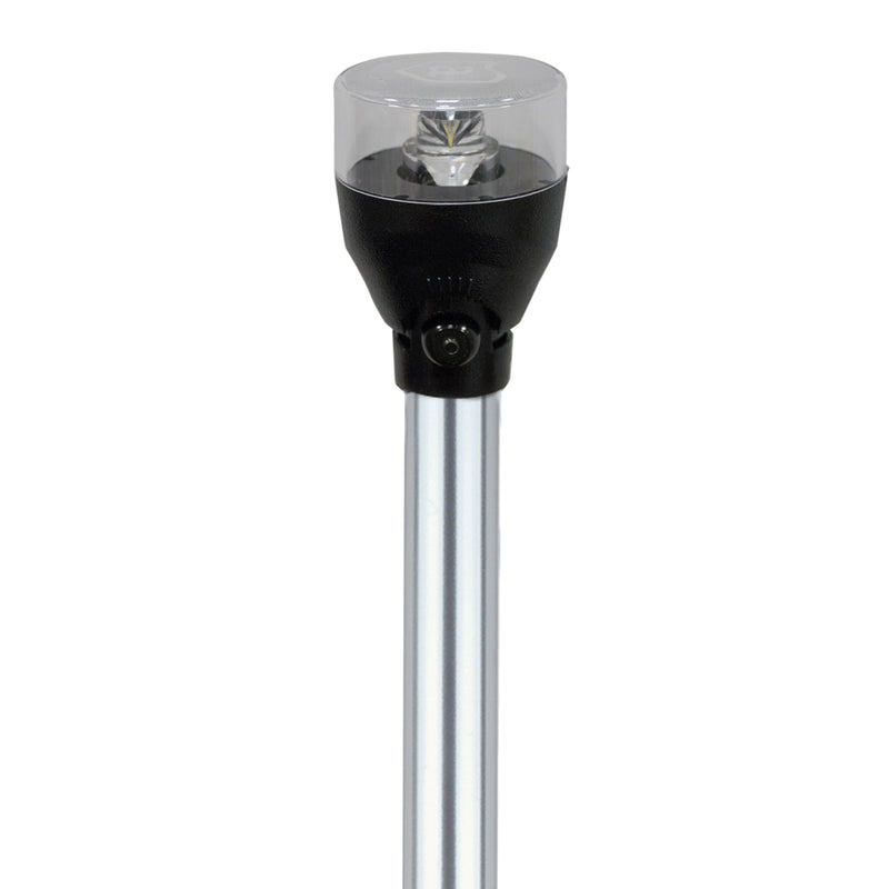 Attwood LED Articulating All Around Light  24 Pole 553024A7