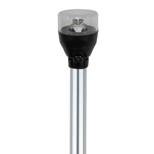 Attwood LED Articulating All Around Light  24 Pole 553024A7