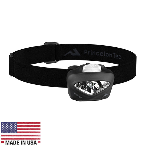 Princeton Tec VIZZ Industrial LED Headlamp  Black VIZZIND
