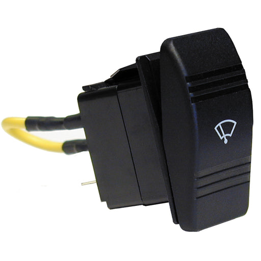 Schmitt Marine Wiper Switch  3Position Rocker 40400