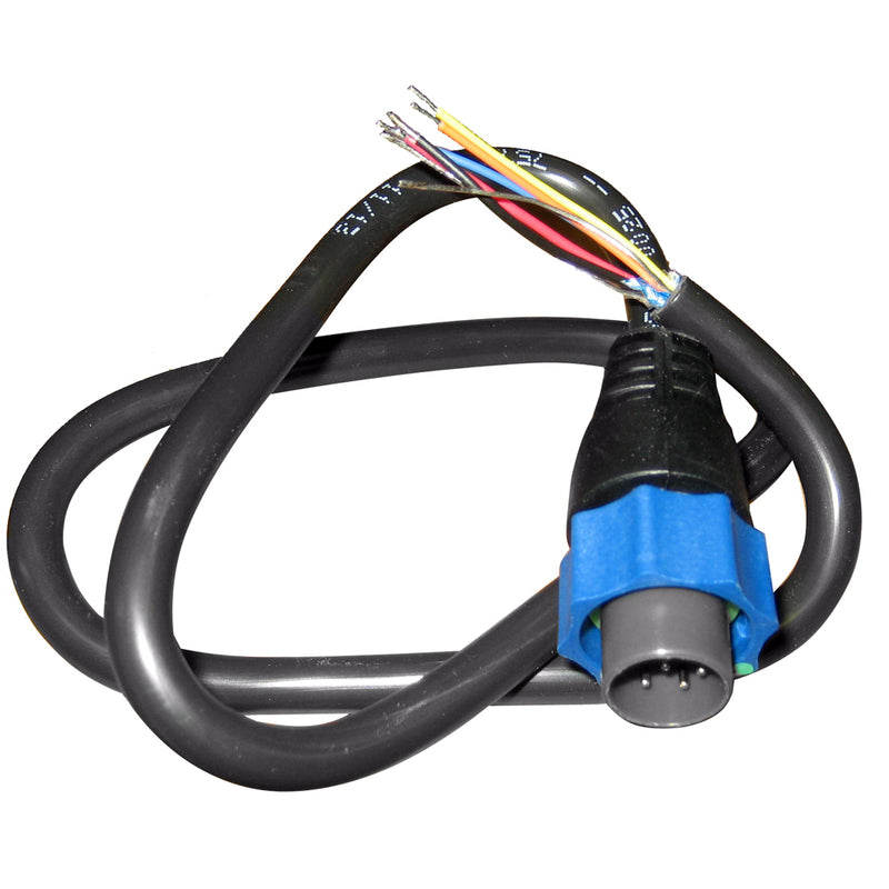 Lowrance Adapter Cable 7Pin Blue to Bare Wires 00010046001