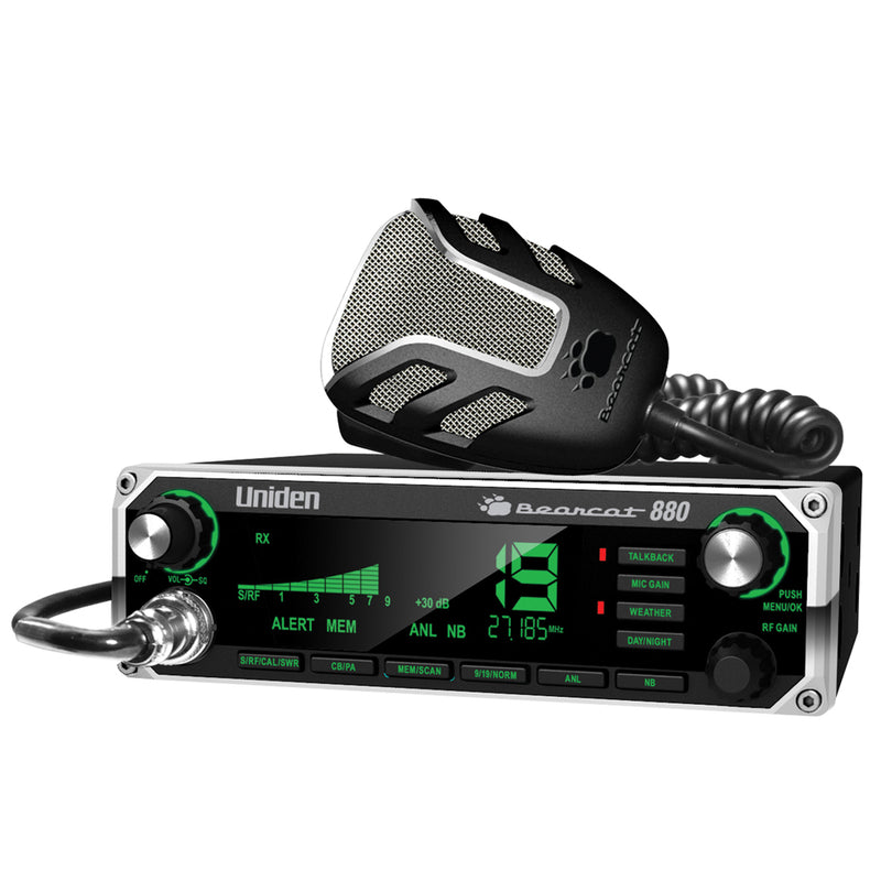 Uniden Bearcat 880 CB Radio w7 Color Display Backlighting BEARCAT 880