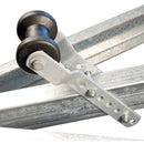 CE Smith 5 Adjustable Keel Roller Assembly f3 Tongue  Black 32003G