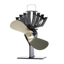 Ecofan by Caframo UltrAir 810CA Heat Powered Stove Fan  Gold Blade 810CABBX