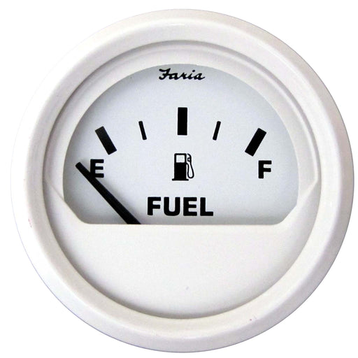 Faria Dress White 2 Fuel Level Gauge E12F 13101