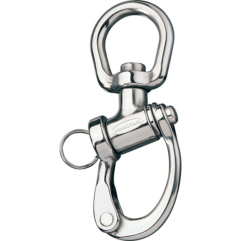 Ronstan Trunnion Snap Shackle  Large Swivel Bail  122mm 434 Length RF6321