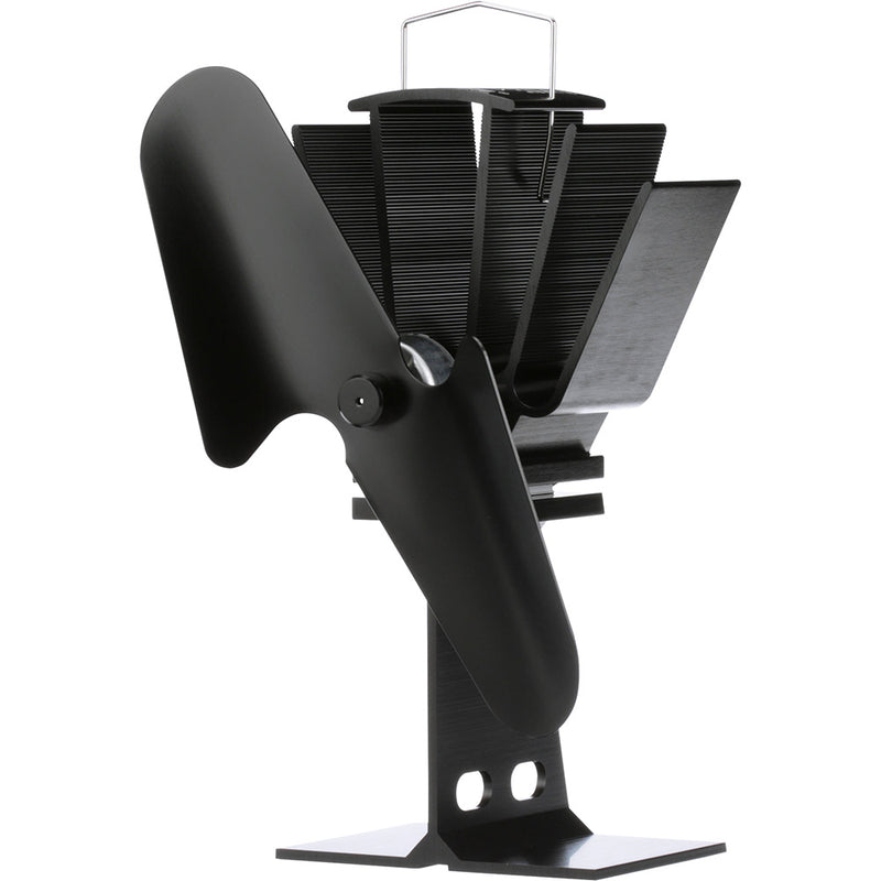 Ecofan by Caframo Original Heat Powered Stove Fan  Black Blade 800CAXBX
