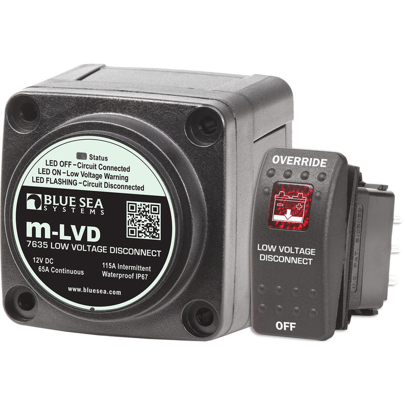 Blue Sea 7635 mLVD Low Voltage Disconnect 7635