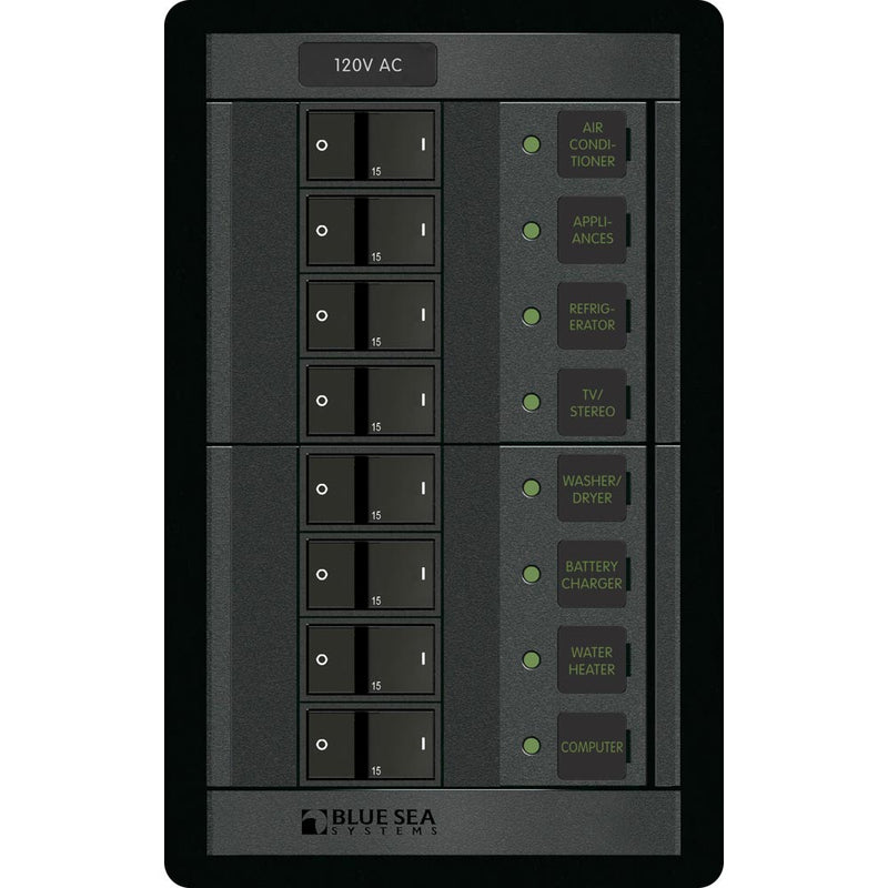 Blue Sea 1228 120V AC 8 Position 1228