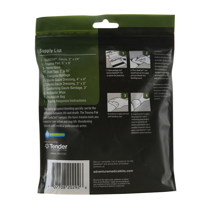 Adventure Medical Trauma Pak wQuikClot 20640292