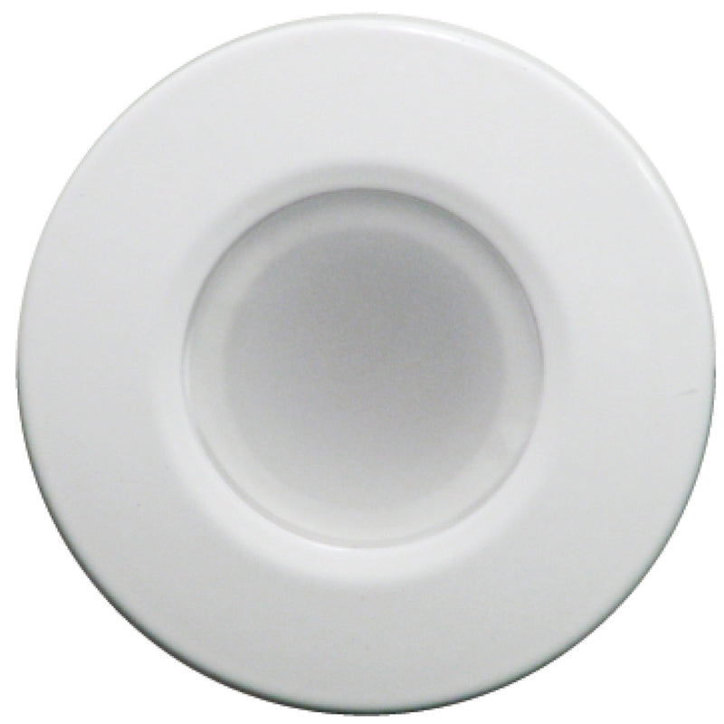 Lumitec Orbit Flush Mount Down Light Spectrum RGBW  White Housing 112527