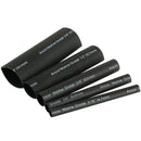 Ancor Adhesive Lined Heat Shrink Tubing Kit  8Pack 3 20 to 20 AWG Black 301503