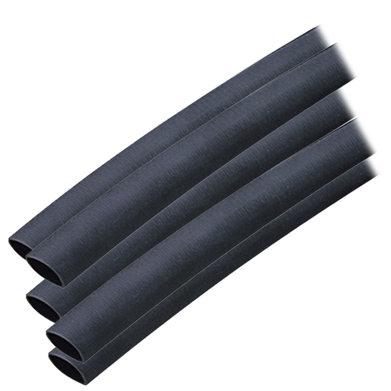Ancor Adhesive Lined Heat Shrink Tubing ALT  38 x 12  5Pack  Black 304124