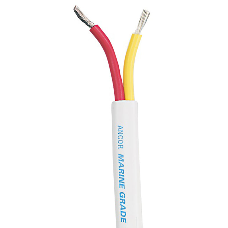 Ancor Safety Duplex Cable  102 AWG  RedYellow  Flat  400 124140