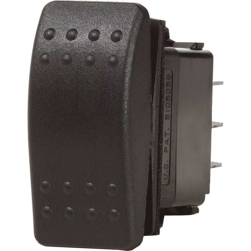 Blue Sea 7935 Contura II Switch DPST Black  OFFON 7935