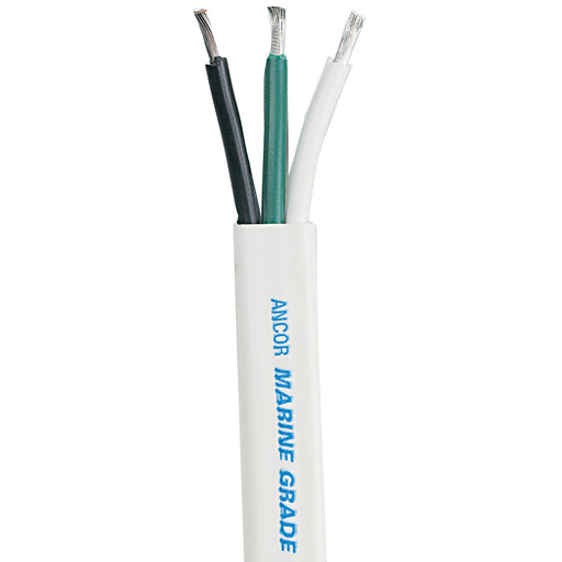 Ancor White Triplex Cable  103 AWG  Flat  300 131130