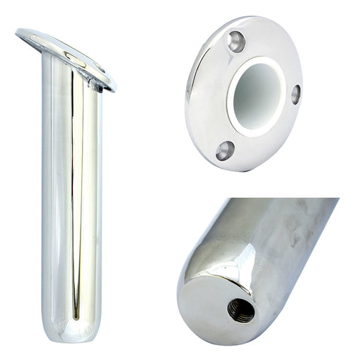 Tigress Round Head Closed Base Rod Holder  30 Degree  9 77900