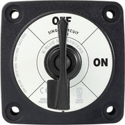 Blue Sea 6004200 Single Circuit ONOFF wLocking Key  Black 6004200