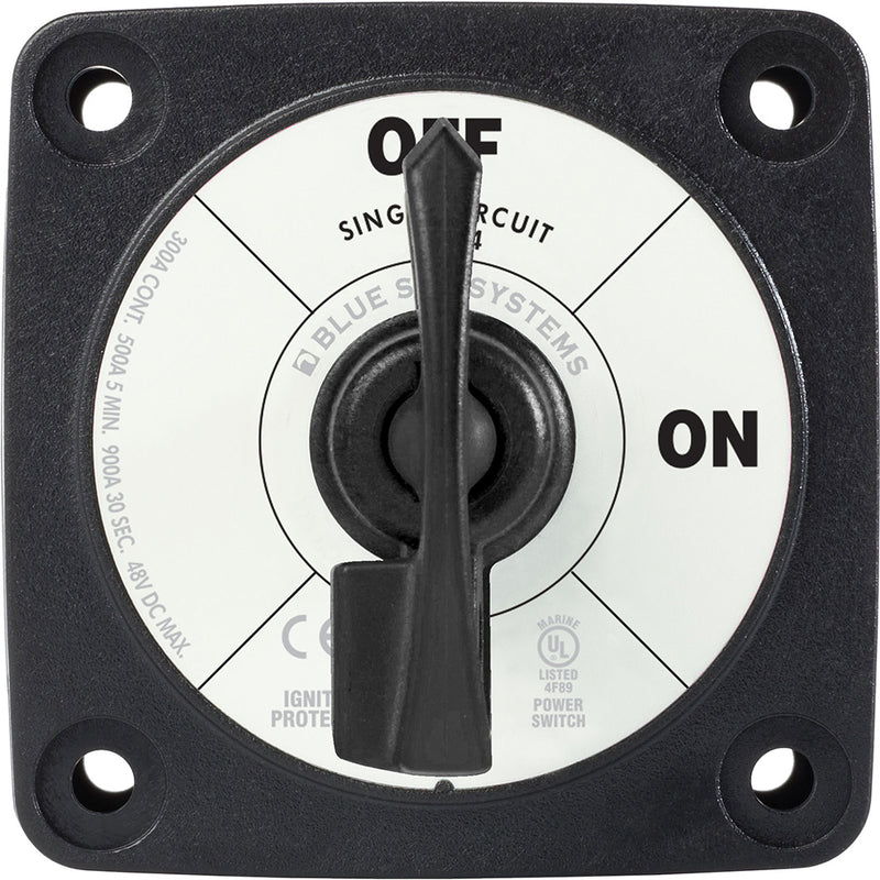 Blue Sea 6004200 Single Circuit ONOFF wLocking Key  Black 6004200