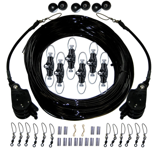 Rupp Triple Rigging Kit WLokUps  NokOuts  460 Black Mono Cord CA0160MO