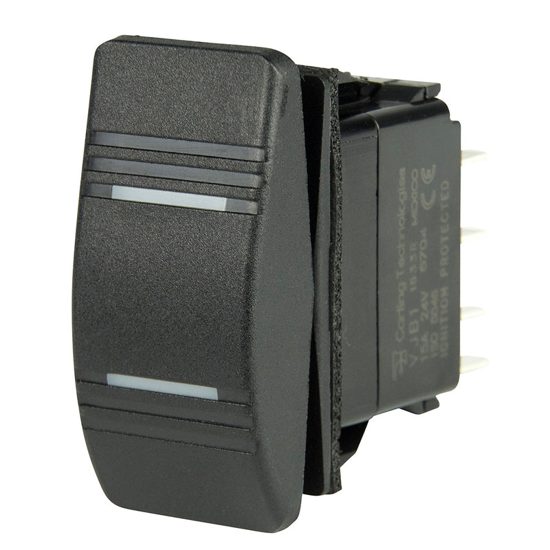 BEP DPDT Contura Switch  2Amber LEDs  ONOFFON 1001808