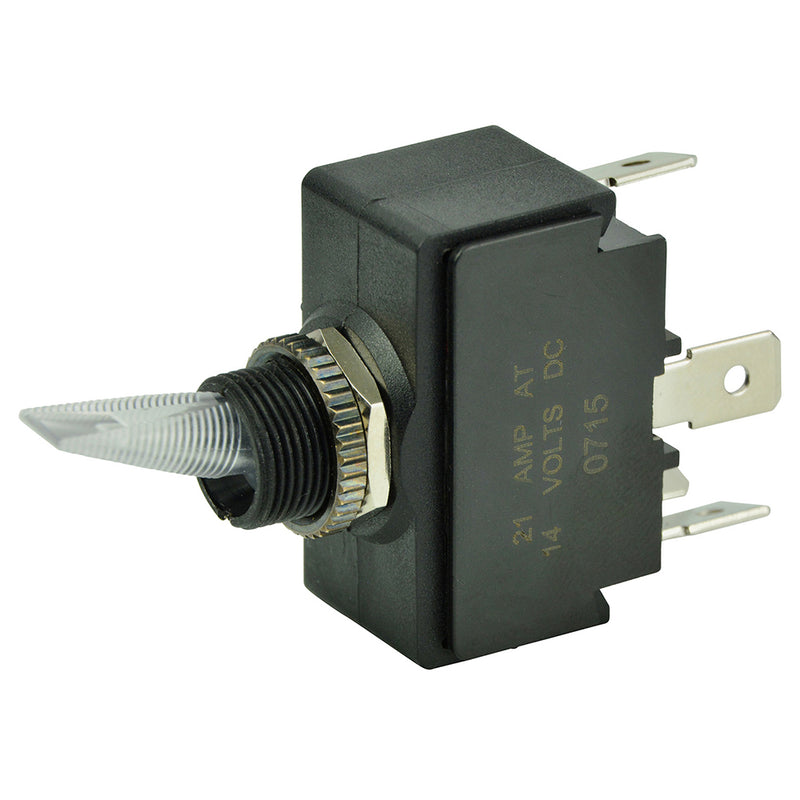 BEP SPST Lighted Toggle Switch  Red LED  12V  ONOFF 1001906