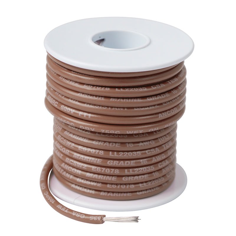 Ancor Tan 12 AWG Tinned Copper Wire  400 105840