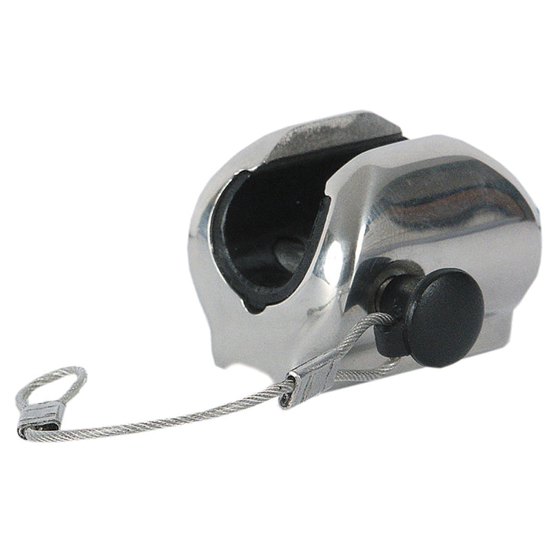 TACO Concave Deck Hinge wPin  Lanyard  Fits 78 Tube F130242244BN1