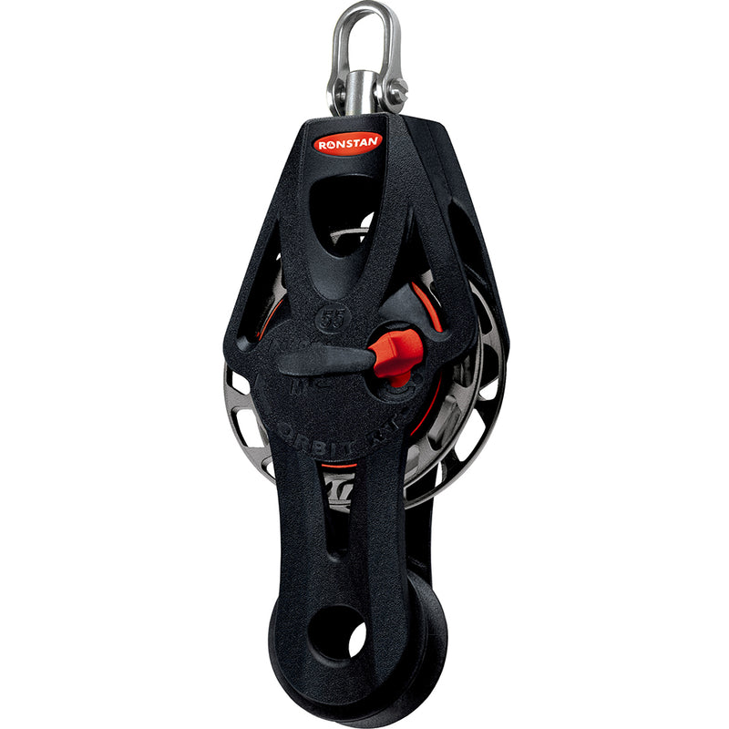 Ronstan Series 55 Ratchet Mount Orbit Block  Fiddle Becket Swivel RF56510