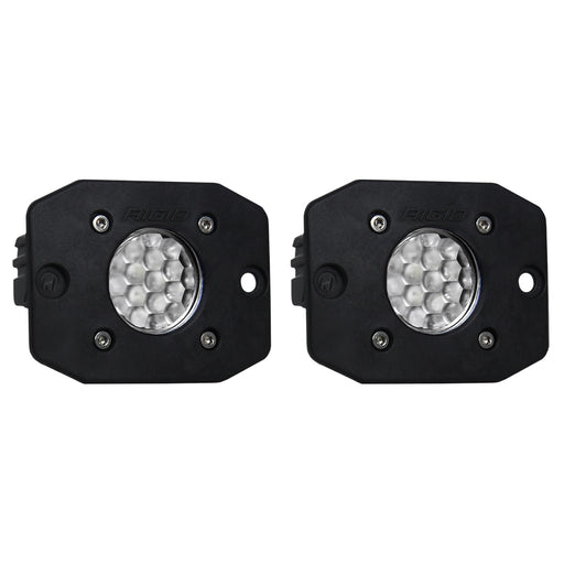RIGID Industries Ignite Flush Mount Flood  Black 20641