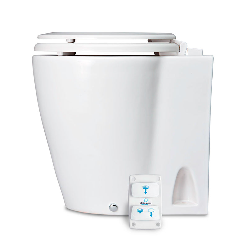 Albin Group Marine Design Marine Toilet Silent Electric  12V 0703045