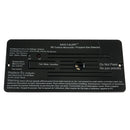 SafeTAlert Combo Carbon Monoxide Propane Alarms Flush Mount  Black 35742BL