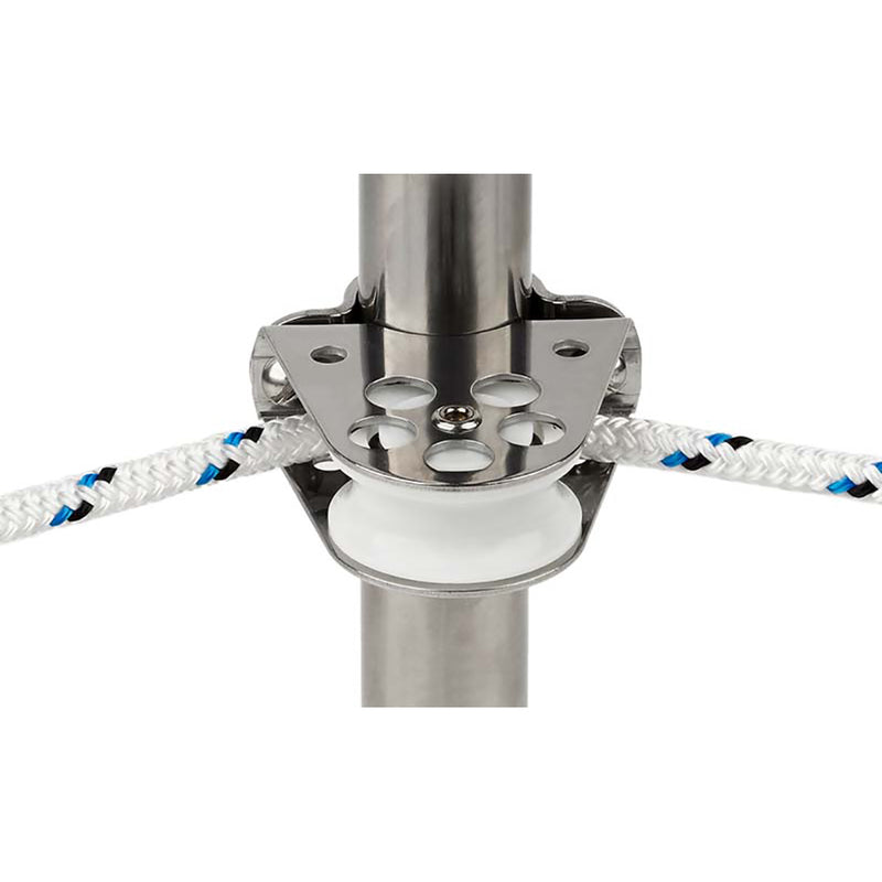 Schaefer ClampOn Furling Line Stanchion Lead Block  1 Ball Bearing 30034