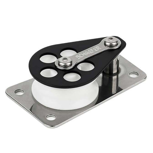 Schaefer Series 3 Flat BaseAlum CheekDelrin Sheave 30309