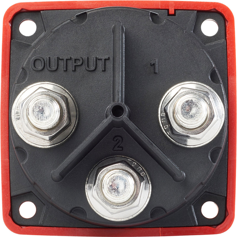 Blue Sea 6008 MSeries Battery Switch 3 Position  Red 6008