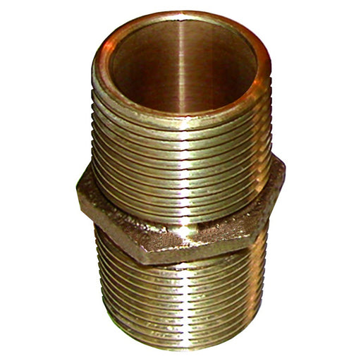 GROCO Bronze Pipe Nipple  3 NPT PN3000