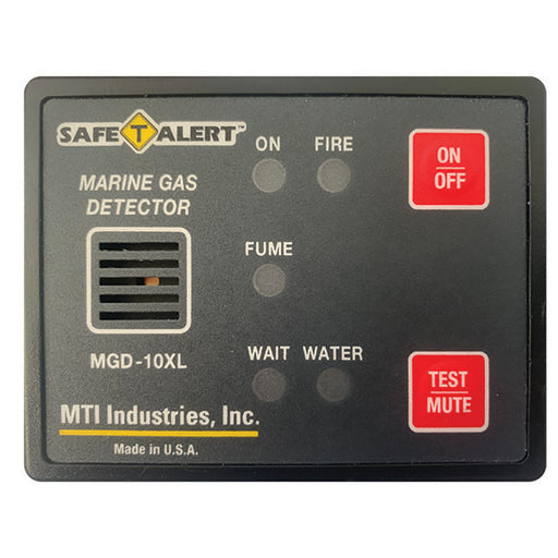 SafeTAlert Gas Vapor Alarm Fume Fire Bilge Water  Black Surface Mount MGD10XL