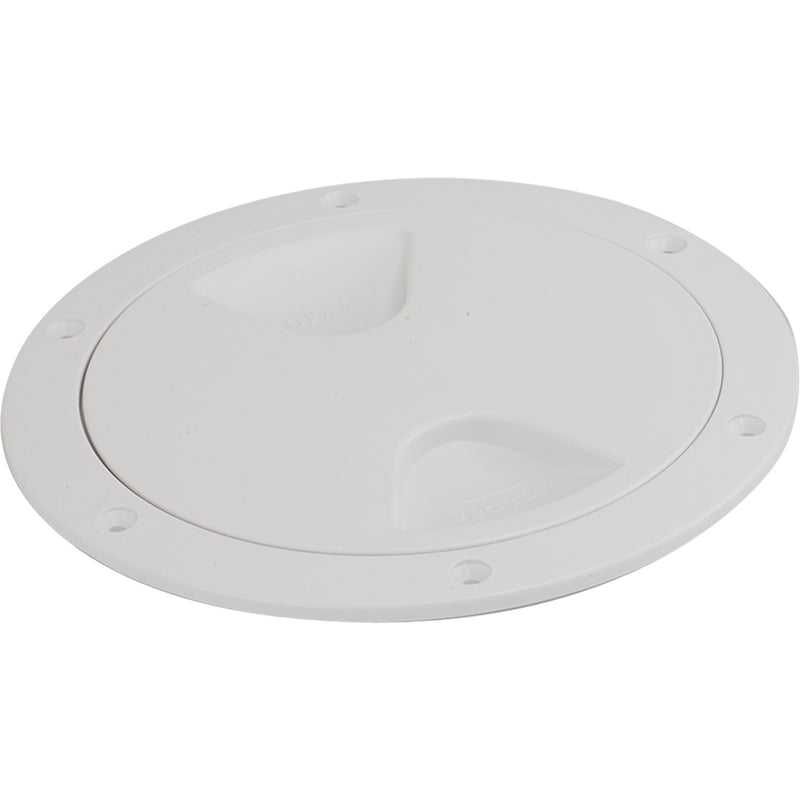 SeaDog ScrewOut Deck Plate  White  6 3357601