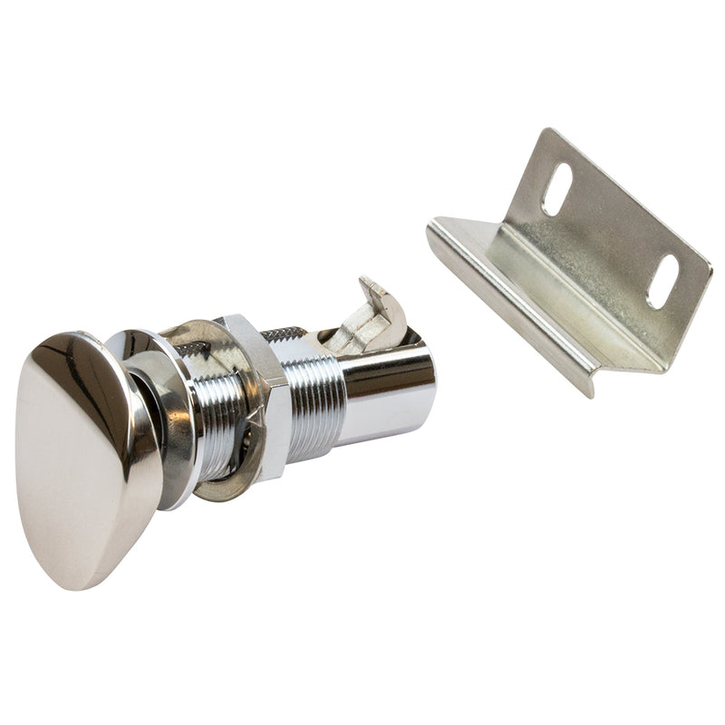 SeaDog Push Button Cabinet Latch  Oval 2254001