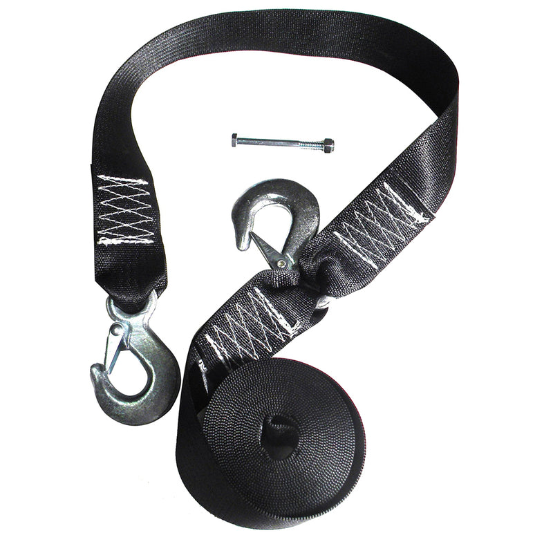 Rod Saver Winch Strap Replacement wSafety Strap  16 WS16S