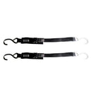 Rod Saver Stainless Steel Quick Release Transom TieDown  1 x 4  Pair SS1QRTD4