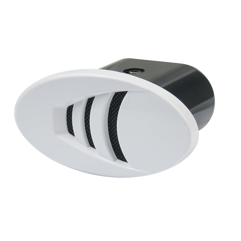 Marinco 12V DropIn H Horn wBlack  White Grills 10079