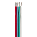 Ancor Flat Ribbon Bonded RGB Cable 144 AWG  Red Light Blue Green  White  100 160210